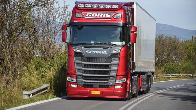 Με Scania στη Διεθνή Μεταφορά