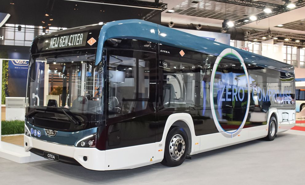 Το αστικό λεωφορείο VDL CITEA LF-122 με μπαταρίες χωρητικότητας 490 kWh.