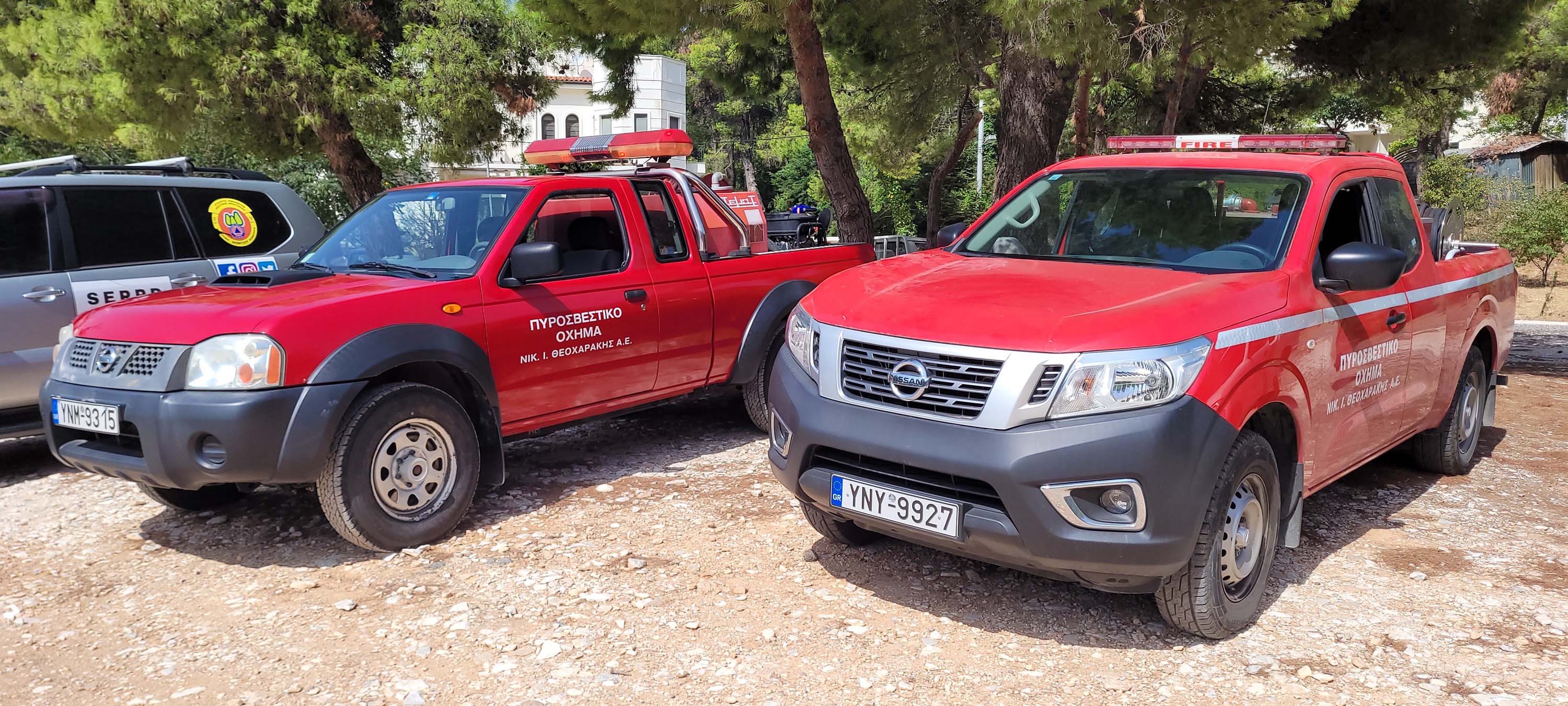 nissan navara πυροσβεστικά
