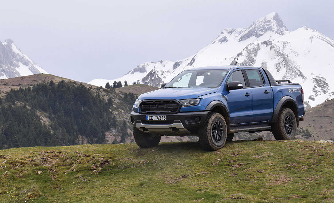 Ford Ranger Raptor στο Όρος Χατζή