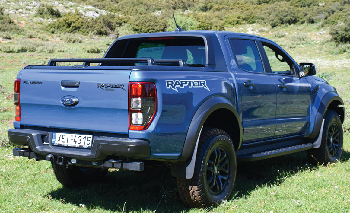Ford Ranger Raptor στη φύση