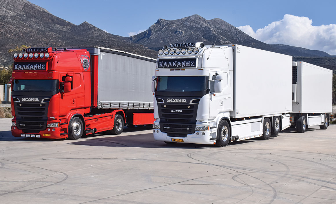 Scania Red vs White στη Γλυκόβρυση Λακωνίας. Τ&Τ