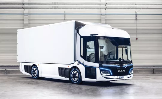 Tο πρωτότυπο ηλεκτρικό φορτηγό διανομών, MAN CitE, το οποίο βρίσκεται κοντά στην έναρξη παραγωγής, επικράτησε στην κατηγορία «Professional Concept Mobility» κερδίζοντας το βραβείο iF Gold Award. 