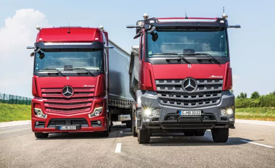 Τα βαρέα οχήματα της Mercedes για το 2019
