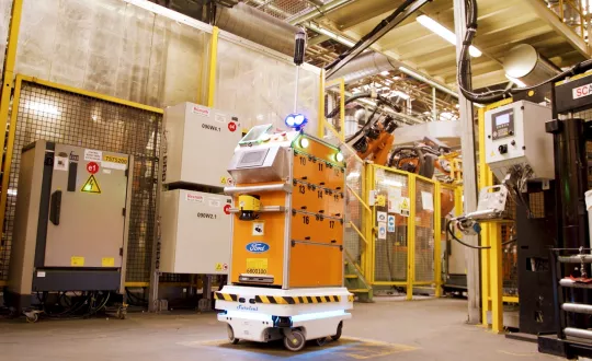 Το αυτόνομο ρομπότ υιοθετεί την τεχνολογία LiDAR (Light Detection and Ranging) για απεικόνιση του περιβάλλοντος χώρου, τεχνολογία που χρησιμοποιείται και σε πρωτότυπα, αυτόνομα οχήματα της Ford. 