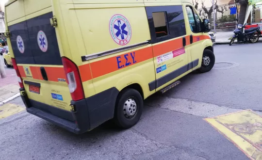 φωτό αρχείου ασθενοφόρο