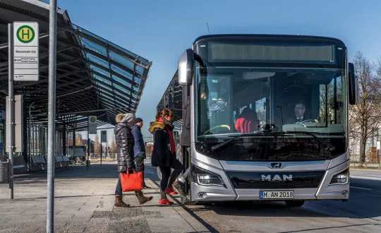 Tο λεωφορείο MAN Lion’s City κέρδισε το βραβείο iF Design Award 2019 στην κατηγορία «Automobiles/Vehicles/Bikes». Tο λεωφορείο MAN Lion’s City κέρδισε το βραβείο iF Design Award 2019 στην κατηγορία «Automobiles/Vehicles/Bikes».