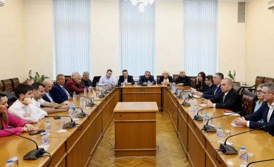 Εκπρόσωποι όλων των φορέων των Μεταφορών συμμετείχαν στη συνάντηση με τον Grozdan Karadzhov