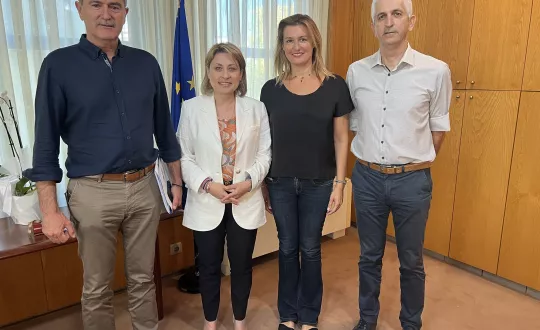 Χριστίνα Αλεξοπούλου: Συνάντηση με αντιπροσωπεία της ΠΟΑΣ