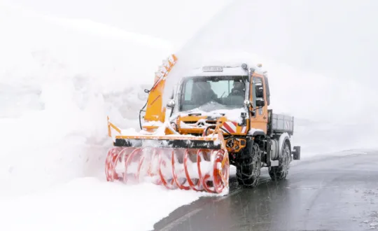 unimog snow