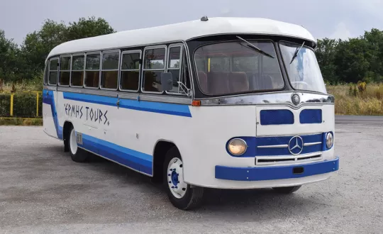 Το λεωφορείο είναι μοντέλο του 1962 και ταξινομήθηκε για πρώτη φορά στις 11/03/1963 και εργάστηκε κάνοντας υπεραστικό και τουριστικό έργο.