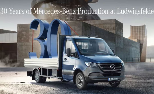Τριάντα χρόνια παραγωγής για το εργοστάσιο της Daimler στο Ludwigsfelde.