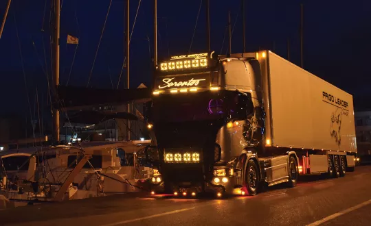 Scania by night! 