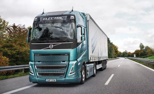 volvo electric truck