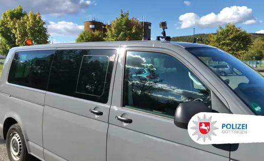 Στη φωτό, συσκευή RTM πάνω σε βαν της Γερμανικής Αστυνομίας