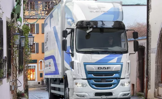 Η Leyland Trucks θα διαθέσει 20 αμιγώς ηλεκτρικά φορτηγά DAF. electric daf truck