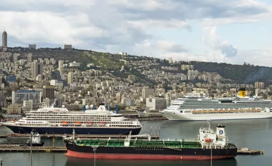 φωτό: Port of Haifa | Το λιμάνι της Haifa συνεχίζει τη λειτουργία του, όμως η οδική προσέγγισή του είναι σχεδόν αδύνατη