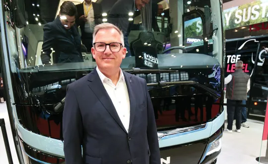 Ο Robert Katzer, εξηγεί για πρώτη φορά το πλάνο της ΜΑΝ για την εμπορική πορεία του eCoach και σχολιάζει την ευρωπαϊκή και ελληνική αγορά.