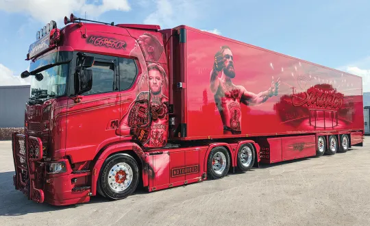 Το κορυφαίο φορτηγό της Ευρώπης από άποψη Truck tuning.