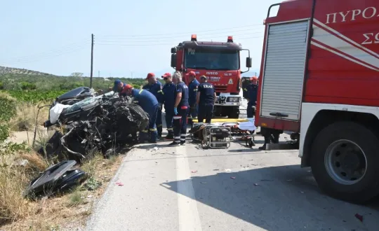 τροχαιο δυστυχημα νεα
