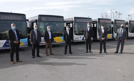 Τα πρώτα 40 λεωφορεία με leasing θα ενισχύσουν καταρχάς 14 από τις πιο επιβαρυμένες γραμμές Τα πρώτα 40 λεωφορεία με leasing θα ενισχύσουν καταρχάς 14 από τις πιο επιβαρυμένες γραμμές