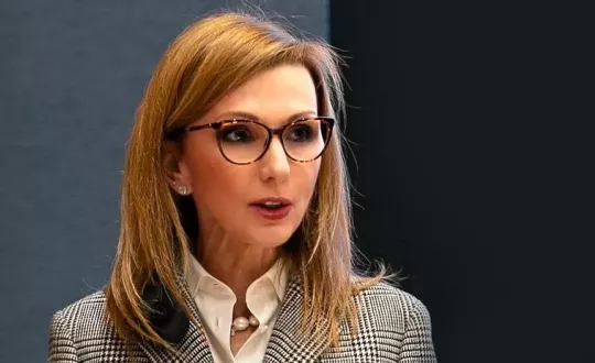 Η πρόεδρος της Ένωσης Ελλήνων Εφοπλιστών Μελίνα Τραυλού Μελίνα Τραυλού