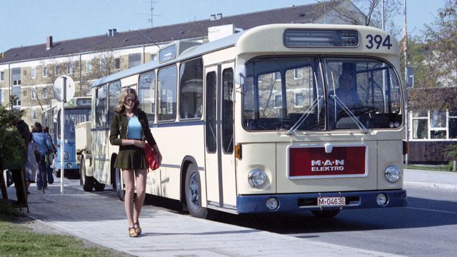 Το 750 HO-M10 E ήταν το πρώτο ηλεκτρικό λεωφορείο της ΜΑΝ
