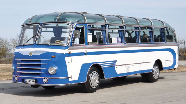 Το λεωφορείο βρίσκεται στο μουσείο Auwärter στη Στουτγκάρδη, όπου φιλοξενούνται και αρκετά άλλα λεωφορεία Neoplan.