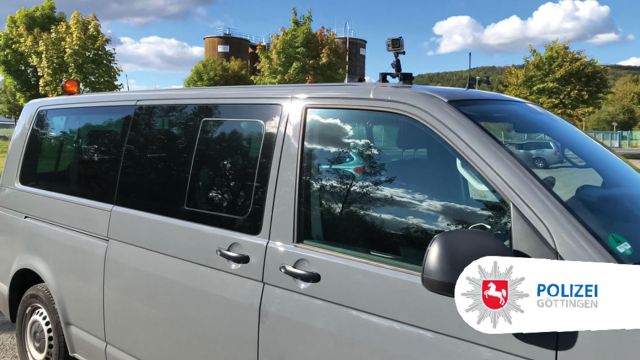 Στη φωτό, συσκευή RTM πάνω σε βαν της Γερμανικής Αστυνομίας