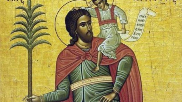 Ο Άγιος Χριστόφορος θεωρείται προστάτης αυτοκινητιστών, των οδοιπόρων και του Σώματος Εφοδιασμού-Μεταφορών του Στρατού