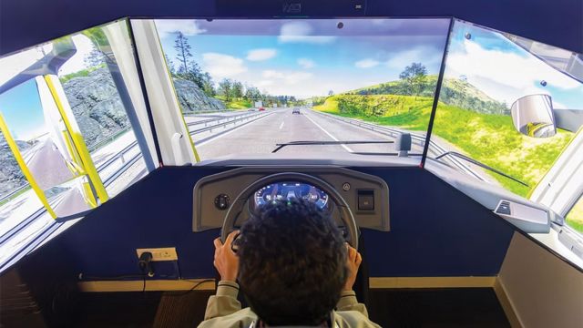 Προσομοιωτής οδήγησης φορτηγού
