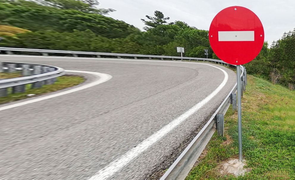 απαγορευτικό σήμα κυκλοφορίας