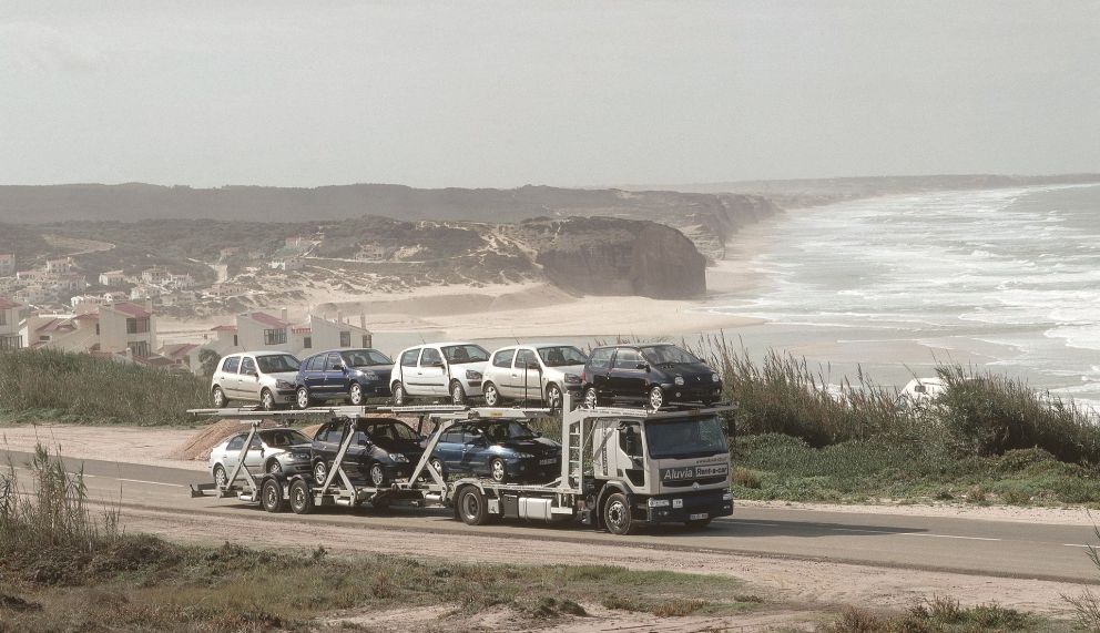 αυτοκινητάμαξα, αυτοκινητοφόρα, car carrier