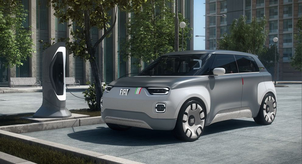 Στην κινέζικη αγορά ηλεκτρικών οχημάτων θέλει να επεκταθεί ο όμιλος FCA και για αυτό εξετάζεται το ενδεχόμενο δημιουργίας κοινοπραξίας με την Foxconn. Στη φωτό το περσινό ηλεκτρικό πρωτότυπο Fiat Concept Centoventi.