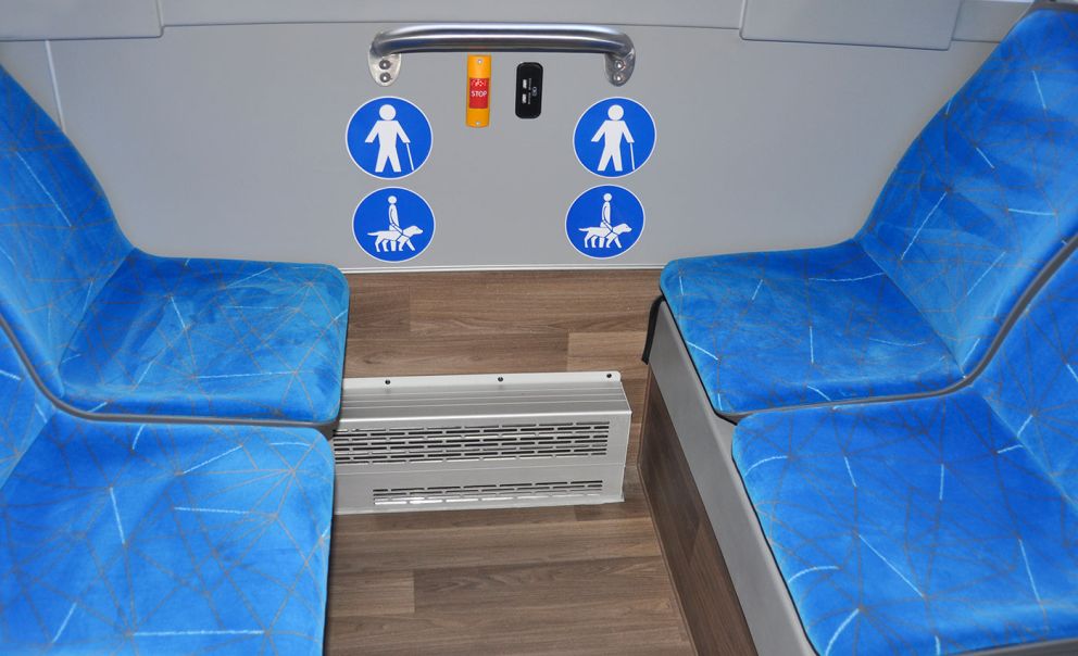 σήμα αμεα σε λεωφορείο