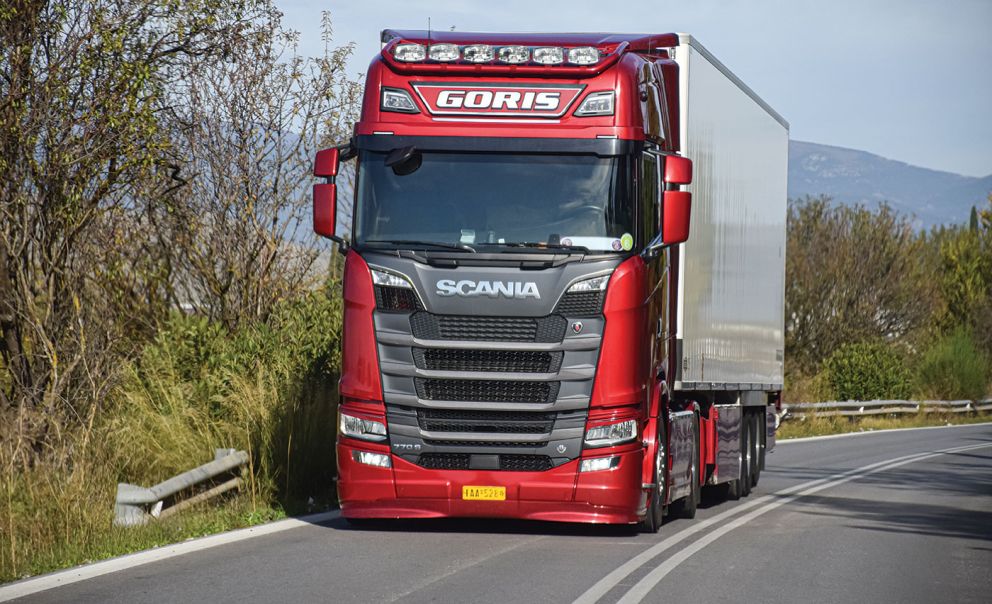 Με Scania στη Διεθνή Μεταφορά