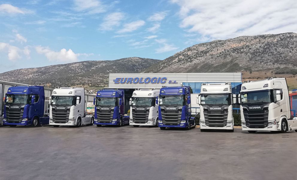 Scania στόλος Eurologic