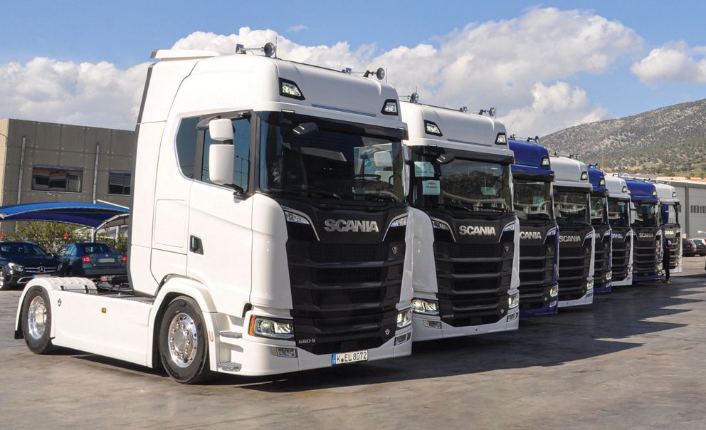 Scania στόλος Eurologic