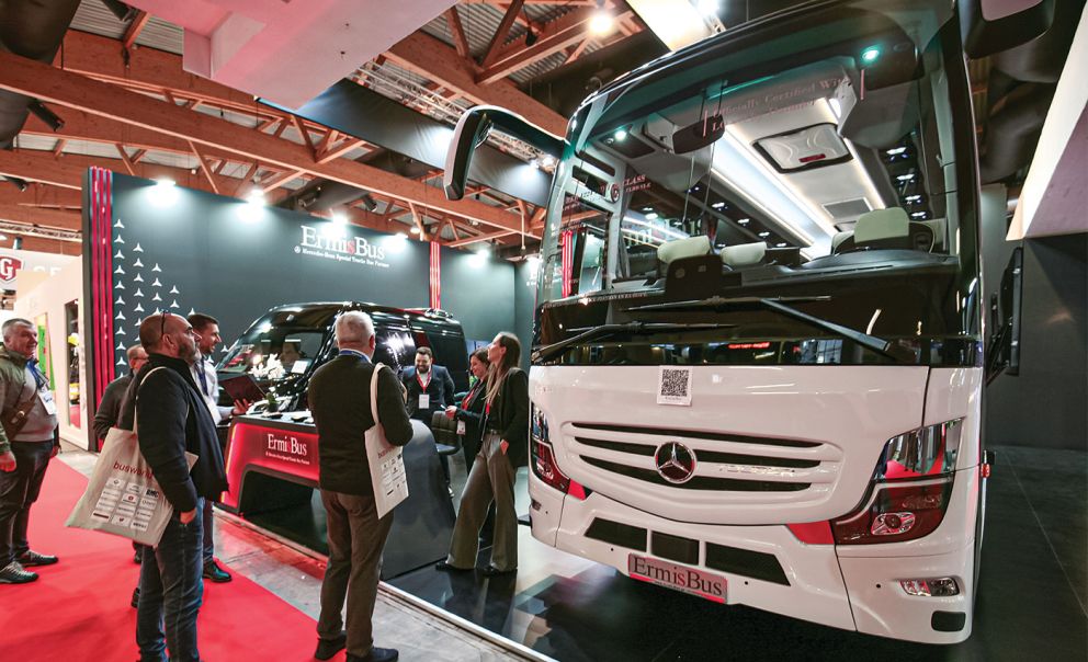 Μεγάλο το ενδιαφέρον των επισκεπτών για τα εκθέματα της Ermis Bus