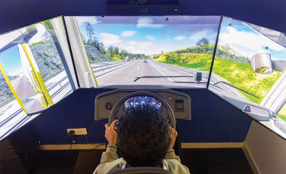 Προσομοιωτής οδήγησης φορτηγού