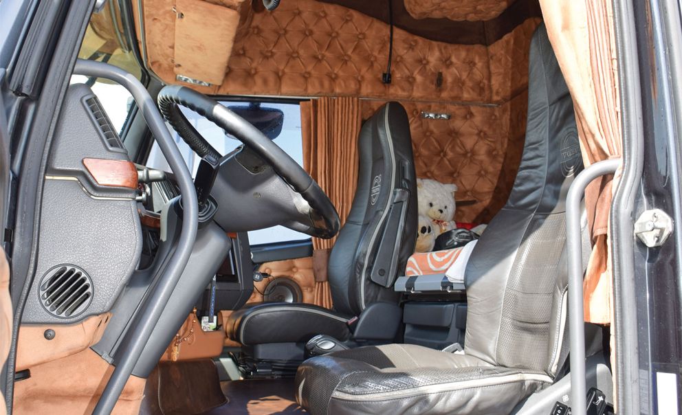 Άψογος ο χώρος οδήγησης.