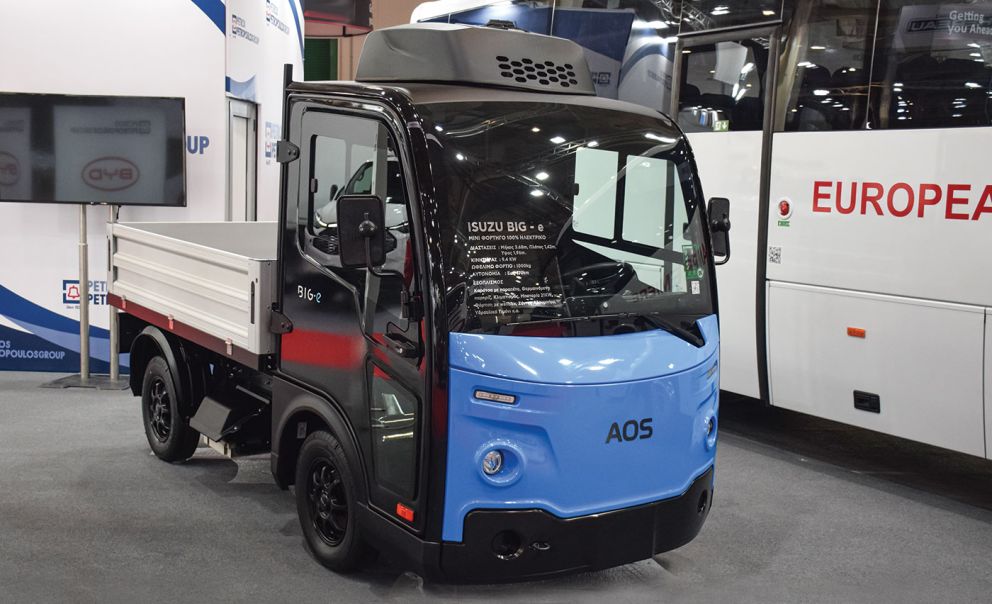 Το αμιγώς ηλεκτρικό Isuzu BIG-e με κινητήρα 9,4 kW και αυτονομία 170 χλμ.