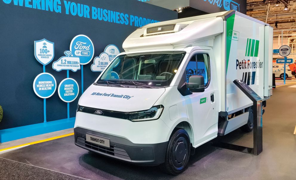Το Transit City Refrigerated Box Concept το οποίο αναδεικνύει στην πράξη τις δυνατότητες του ηλεκτρικού δυναμολήπτη (ePTO).