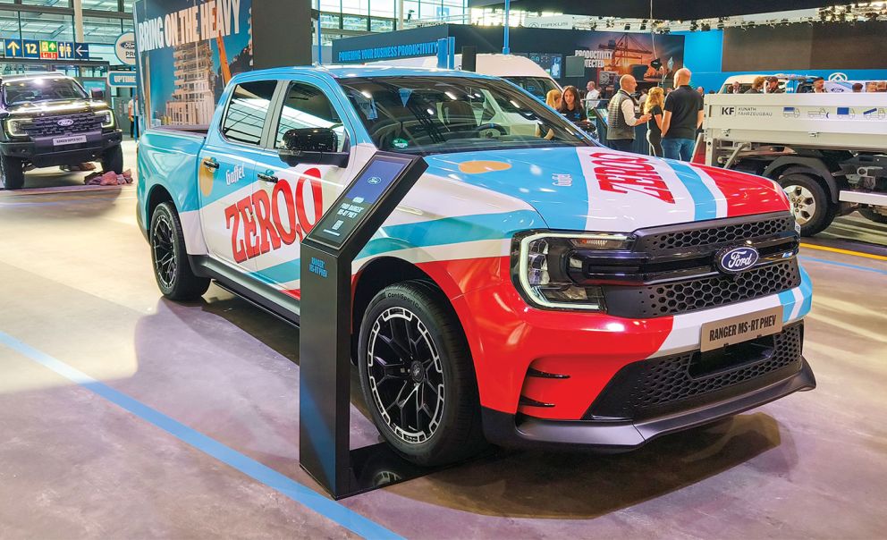 Για τους λάτρεις των pick-up διαθέσιμα δύο ξεχωριστά οχήματα, το Ranger MS-RT PHEV και το Ranger Super Duty.