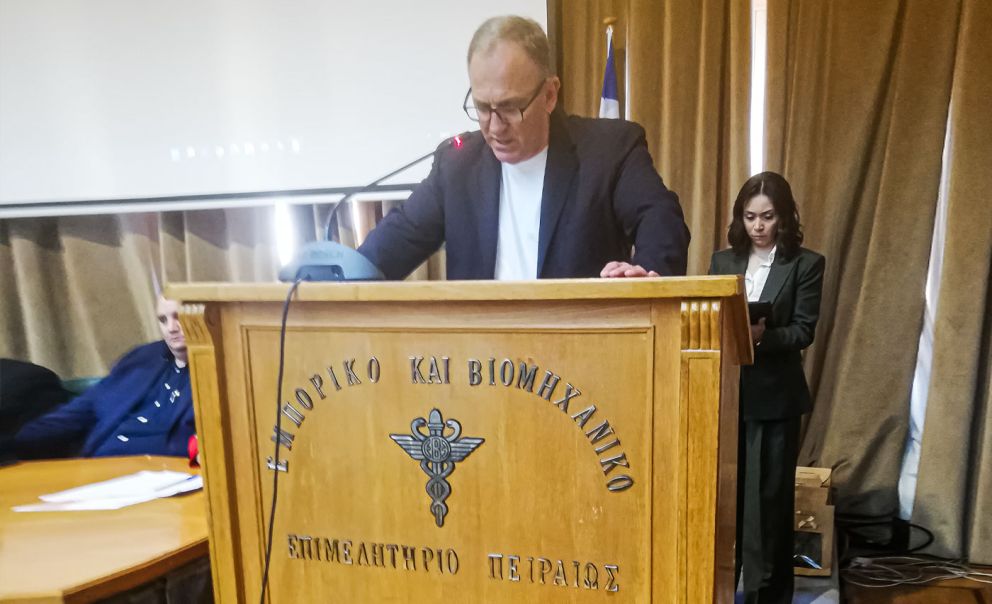 Στις προσπάθειες του ΠΣΧΕΜ για την επίλυση των σοβαρών θεμάτων που απασχολούν τον Κλάδο, αναφέρθηκε ο πρόεδρος του Συνδικάτου Παναγιώτης Τεγρέλλης