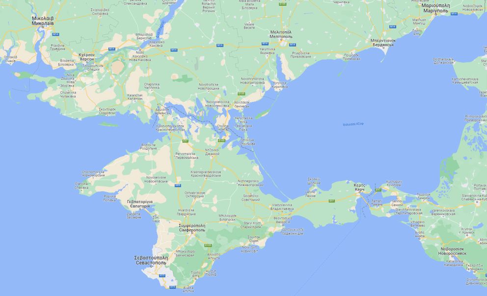 Χάρτης Ουκρανία