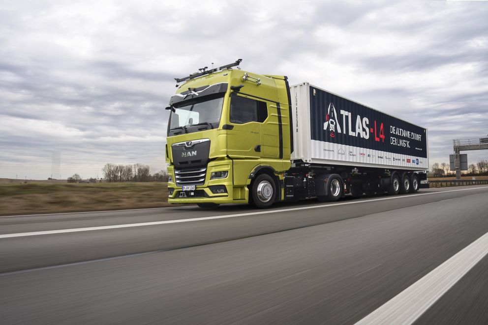 Τα προγράμματα και οι δοκιμές αυτόνομης οδήγησης ATLAS-L4 και ANITA της MAN κέρδισαν το βραβείο καινοτομίας 2024 (Truck Innovation Award). 