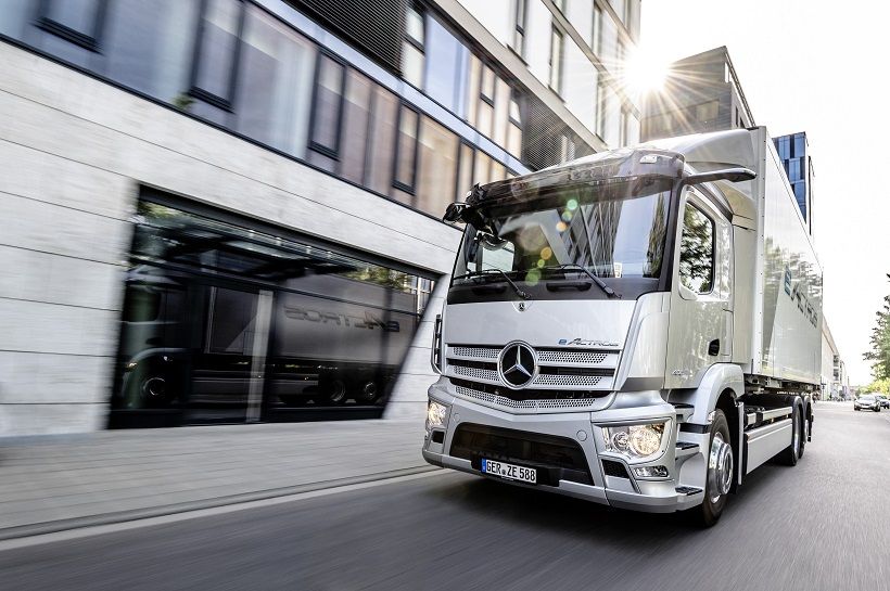 Έτοιμο το ηλεκτρικό eActros παραγωγής