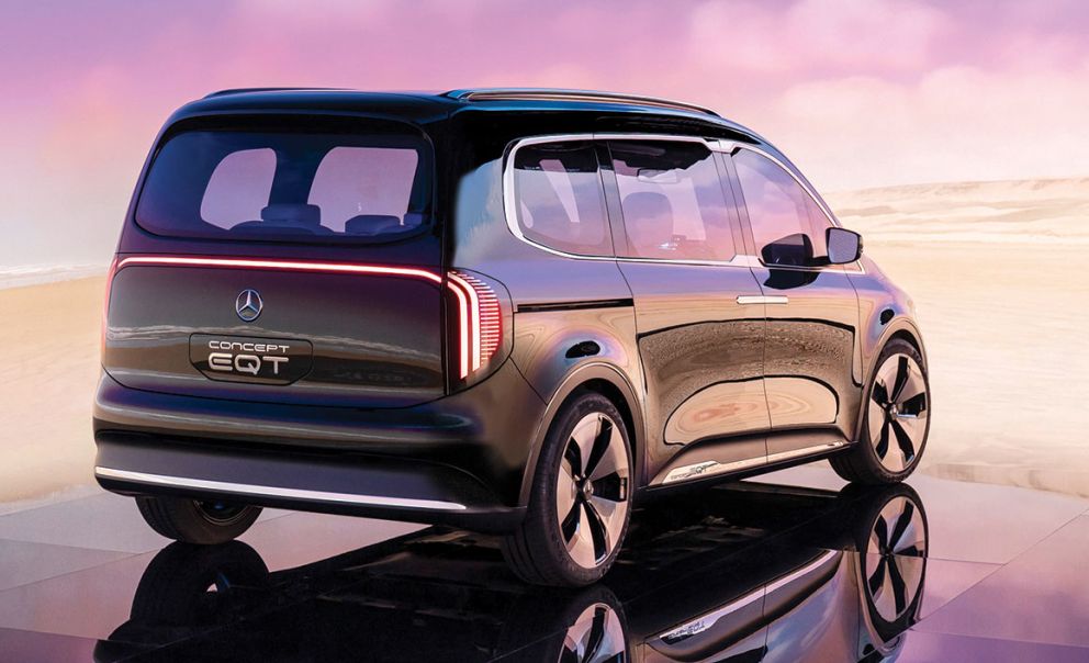 mercedes benz van eqt