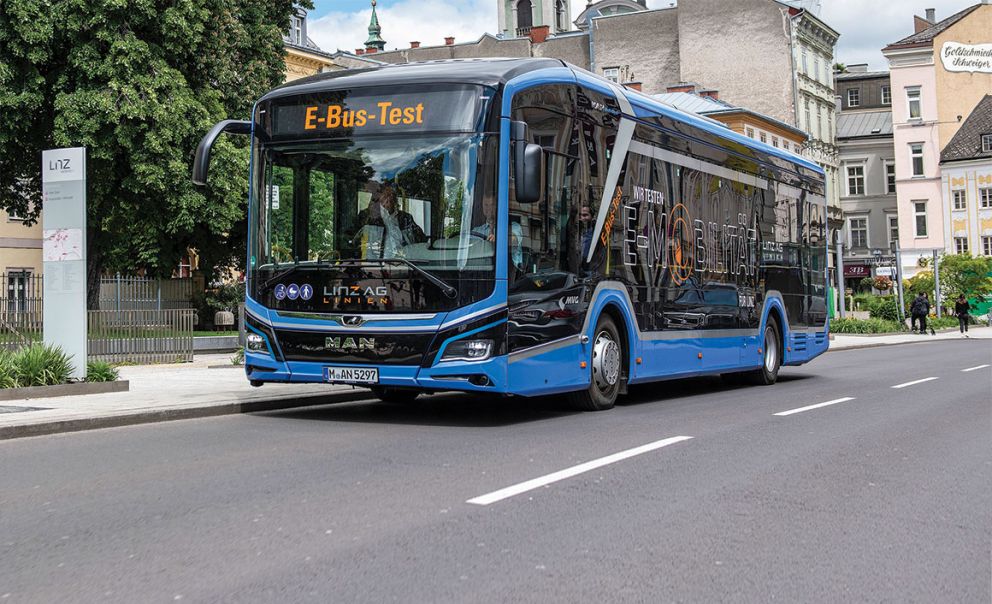 ηλεκτρικό λεωφορείο man